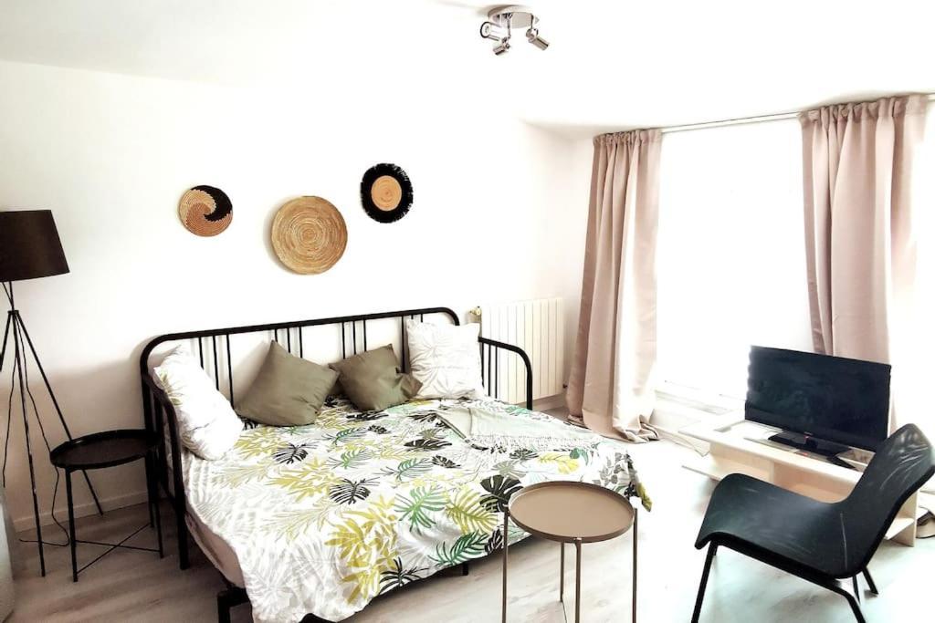Sainte-Foy-lès-Lyon Studio Coquet Avec Vue מראה חיצוני תמונה